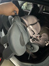 寶得適（BRITAX）寶寶兒童安全座椅0-7歲isize認(rèn)證正反360°旋轉(zhuǎn)成長(zhǎng)騎士 通風(fēng)款 Air月光灰 曬單實(shí)拍圖
