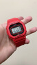 卡西歐（CASIO）gshock明星代言賽車日韓小方表戶外運動電子手表生日禮物送男朋友 DW-5600EP-4新年紅色 曬單實拍圖