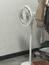 美的（Midea）電風(fēng)扇家用7葉落地扇搖頭電風(fēng)扇循臥室宿舍輕音風(fēng)扇臺(tái)式桌面小型風(fēng)扇臺(tái)地兩用升級款 白色丨7葉臺(tái)地兩用 曬單實(shí)拍圖