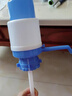 京厽手壓式抽水器凈水桶手動(dòng)壓水器飲水機家用桶裝水礦泉水取水器吸 升加厚大號藍白款帶止水閥 高壓A 曬單實(shí)拍圖