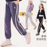 迪士尼兒童褲子春秋女童衛(wèi)褲寬松大童休閑運(yùn)動(dòng)褲童裝 84223黑色 160 曬單實(shí)拍圖