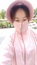 朋意披肩防曬衣女夏季冰絲涼感防曬服透氣披肩斗篷防曬外套 【氣質(zhì)灰】加長帽檐 均碼 曬單實拍圖