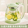 山點水冷水壺玻璃水瓶茶壺大容量冰水壺涼白開水杯套裝涼水壺節(jié)日禮物 曬單實拍圖