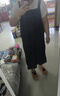 ?？|竺大碼背帶裙胖mm顯瘦連衣裙女胖妹妹庶肚子夏韓版復(fù)古牛仔春秋中長 深藍(lán)色 均碼 2xl碼建議135-150斤 曬單實拍圖