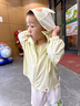 童泰（TONGTAI）寶寶防曬衣夏季兒童衣服外出連帽防曬服TS42Q469-DS黃色100cm 曬單實拍圖