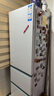 海爾（Haier）310升風(fēng)冷無霜+黑金凈化三檔變溫抽屜式家用電冰箱租房太白一級能效節(jié)能家電國家補(bǔ)貼20%三開門 BCD-310WGHD3E7WV 曬單實(shí)拍圖