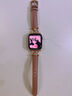 Z&Y適用蘋果手表表帶s9真皮iwatch10小蠻腰apple watch s8女款s7高級(jí)感series10新款ultra2夏天se腕帶 豆沙色玫瑰金扣 適用iwatch10 42MM表盤 曬單實(shí)拍圖