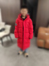 巴拉巴拉羽絨服中長(cháng)款冬加厚外套男女童連帽親子裝防風(fēng)防潑水209425107212 曬單實(shí)拍圖