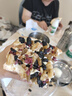 葡萄樹新疆堅果奶酪包核桃黃油乳酪包早餐面包蛋糕點塔城特色零食 堅果奶酪包 【400g*1盒】 曬單實拍圖