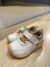 基諾浦2025秋季軟底透氣嬰兒步前鞋 寶寶機能鞋 男女童學(xué)步鞋GB2459 象牙白_沙錢(qián)棕_堅果棕 20 125mm 適合腳長(cháng)125-129mm 曬單實(shí)拍圖