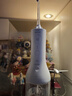 飛利浦（PHILIPS）沖牙器洗牙器水牙線 成人便攜式潔牙器 立式手持2種潔齒模式 美牙艙 HX3826/31 白 曬單實拍圖