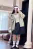 森馬（Semir）森柔棉|商場(chǎng)同款外套女純色寬松慵懶2025秋連帽夾克101525108008 曬單實(shí)拍圖