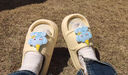 冶芷EVA可愛(ài)小象拖鞋女夏室內外兩穿防滑厚底可拆卸個(gè)性涼拖鞋 厚底卡通拖鞋杏色小象 38-39 曬單實(shí)拍圖