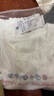 歌依妮2025夏季女裝正肩短袖t恤女寬松設(shè)計(jì)感針織打底衫上衣 米白色 L 曬單實(shí)拍圖