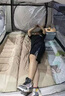 颯望德國睡袋成人戶外露營帳篷冬季加厚防寒雙人過夜車用辦公便攜 【1.0Kg】卡其色夏季款 曬單實拍圖