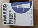 奇異鳥(niǎo)（KIWIBIRD）小蠻腰沖牙器牙齒沖洗器滅菌水牙線家用洗牙器正畸專用七夕情人節(jié)禮物 新品震撼上市｜星云藍(lán)｜ 4支噴頭 +贈(zèng)20條漱口水 曬單實(shí)拍圖