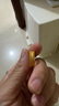 唐慶腰纏萬貫黃金戒指女士花絲金戒指閉口銅錢足金999寬面禮物送女友 面寬5.4mm 16#號(hào) 金重3.37g 曬單實(shí)拍圖