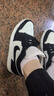 Jordan女子休閑鞋喬丹AJ1 JORDAN 1運(yùn)動鞋 DC0774-003黑粉38 曬單實(shí)拍圖