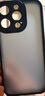 ROCK適用蘋果16手機(jī)殼iPhone16保護(hù)套膚感鏡頭全包精孔親膚防摔簡約硅膠軟邊半透不粘指紋男女款黑色 曬單實(shí)拍圖