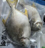 1號會員店（One's Member）甄選海南二去金鯧魚去鰓去內(nèi)臟生鮮魚類 海鮮水產(chǎn) 700g/2條裝 曬單實(shí)拍圖