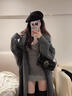 栢啟歆打底蕾絲邊吊帶包臀裙女夏季緊身性感純欲小媽絕美低領內(nèi)搭連衣裙 灰色【甄選吊帶-高品質(zhì)】 M （75-95斤） 曬單實拍圖