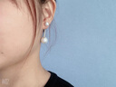 伊燦長款流蘇仿珍珠耳釘女絕美小眾設(shè)計高級感耳飾2025年新款爆款耳環(huán) 珍珠耳飾 100000 曬單實拍圖