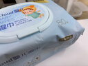 京東京造cloud嬰兒手口濕巾80抽*3包 加厚寶寶濕巾親膚 家庭囤貨裝 曬單實拍圖