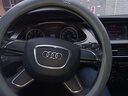 適用汽車A6L Q5L真皮方向盤套把方向盤奧迪A4L A3 Q3 Q6 A7L 奧迪黑色高檔超柔真皮 奧迪（帶標款） 曬單實拍圖