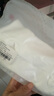 歐迪芬【10A抗菌】5雙女襪子女夏季女透氣防臭純棉100%自營短襪女白色 曬單實拍圖