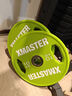 XMASTERXMASTER杠鈴片cpu手抓片大孔片家用健身器材健身房舉重片杠鈴 0kg （彩色） 10kg（2片，共20kg） 曬單實拍圖