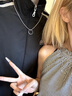BOEAY小狗的愛情侶對戒足銀999純銀戒指女款男士鐘久久表白結求婚戒指 【免費刻字】小狗的愛情侶戒指 曬單實拍圖