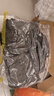 GXG 男裝  蛋白pu皮面包服男潮流字母壓印立領(lǐng)羽絨服 23冬新款 墨綠色 M 曬單實拍圖