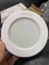 歐普照明（OPPLE）led筒燈嵌入式13w15w18w商用大功率3.5寸4寸桶燈商場天花吊頂孔燈 漆白款暖白光-4000K 4寸-11W（開孔12-13cm） 曬單實拍圖