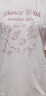 森馬（Semir）短袖t恤女中長款清爽海洋精靈印花25夏涼感抗菌上衣109325100031 曬單實拍圖