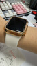 Apple/蘋果 Watch Series 10 智能手表GPS款46毫米亮黑色鋁金屬表殼黑色運(yùn)動(dòng)型表帶M/L MX273CH/B 曬單實(shí)拍圖
