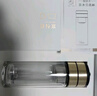 茶之戀隱茶式新款茶水分離杯車(chē)載一鍵開(kāi)蓋男士雙層玻璃泡茶杯禮品杯子銀色 360ml 曬單實(shí)拍圖