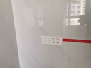 德力西（DELIXI）超薄118型開關(guān)插座面板 CD696時尚白色廚房暗裝組合15孔插座面板 十五孔插座 曬單實拍圖