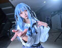 玩家小將豐川祥子cos服全套周邊MyGo少女樂(lè)隊(duì)千早愛(ài)音cos二次元卡通周邊 豐川祥子cos服+假發(fā)+鞋 M 曬單實(shí)拍圖