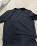 蕉下（beneunder）短袖T恤男棉感寬松休閑衣服男裝透氣干爽內(nèi)搭GP998 漫暮黑 XL 曬單實(shí)拍圖