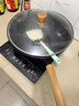 美的（Midea）有鈦無涂層不易粘精鐵炒鍋不生銹不穿孔 燃磁通用 曬單實拍圖