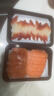 深悅勝 挪威冰鮮三文魚刺身（大西洋鮭）中段純?nèi)? 即食 生魚片鮭魚切片 魚肉400g+北極貝20片 480g 曬單實(shí)拍圖