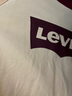 Levi's 李維斯兒童裝男童長(cháng)袖T恤春秋款圓領(lǐng)打底衫百搭撞色插肩袖上衣 焦糖布丁白 140 /68 【建議身高128-140cm】 曬單實(shí)拍圖