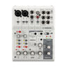 YAMAHA 雅馬哈AG06MK2調(diào)音臺(tái)外置聲卡唱歌直播錄音電腦錄音設(shè)備電容麥克風(fēng)K歌調(diào)音臺(tái) AG06MK2W白色 曬單實(shí)拍圖