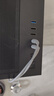 狼蛛（AULA）S605電腦頭戴式耳機 游戲耳機耳麥 網(wǎng)吧電競吃雞筆記本重低音有線聽聲辯位 S605典雅白【USB+雙3.5接口】 無規(guī)格 曬單實拍圖