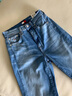 TOMMY JEANS25新款春夏女裝復(fù)古懷舊輕薄微彈修身垂墜微喇牛仔褲20030 牛仔藍(lán)1A5 26 曬單實(shí)拍圖