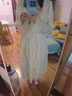 FOX.G新品連衣裙裙子女夏季套裝兩件套2025新款衣服女裝法式純欲吊帶裙 網(wǎng)紗拼接碎花吊帶裙+開(kāi)衫兩件套 XL 【建議110-120斤】 曬單實(shí)拍圖