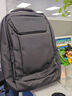 AIBAG【風(fēng)冷散熱背包】風(fēng)扇男士雙肩包大容量旅行背包17英寸防水電腦包 黑色1（防水+充電+送1W充電寶） 曬單實(shí)拍圖