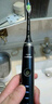 飛利浦（PHILIPS）電動牙刷頭 鉆石亮白型牙刷頭 適配HX9352HX9362HX9332HX9372 3支 裝鉆石亮白HX6063/96黑色 曬單實(shí)拍圖
