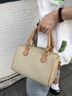 hanayo輕奢品牌包包女包波士頓包女士包包2025新款枕頭包單肩斜挎包 Off-white 米白色小號 曬單實拍圖