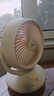 美的（Midea）【小型風(fēng)扇】輕音臺(tái)式桌面空氣循環(huán)扇家用柔風(fēng)電風(fēng)扇宿舍辦公迷你臺(tái)扇落地扇空調(diào)伴侶 GAF18AD 曬單實(shí)拍圖